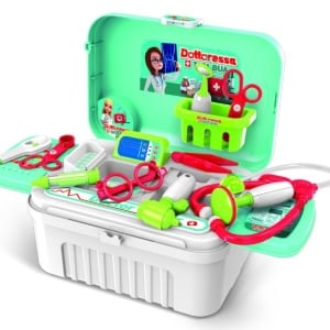 Set cabinet medical intr-o valiza Tata Bua RS Toys cu accesorii medicale, pentru copii - Img 2