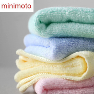 Set de 10 prosoape bebelusi MINIMOTO, textil, multicolor, 25 x 25 cm - Img 5