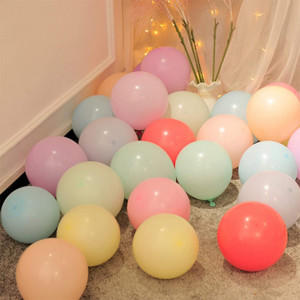 Set de 100 de baloane pentru petrecere JIASHA, latex, multicolor, 25 cm - Img 5