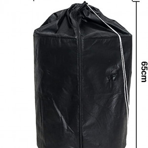 Set de 2 saci de protectie plante TAZZOR, negru, poliester, 45 x 65 cm - Img 2