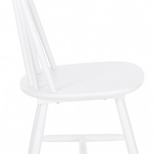 Set de 2 scaune din lemn Milas, alb - Img 5