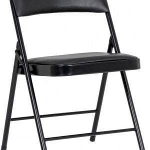 Set de 2 scaune pliabile Felicity, negru - Img 4