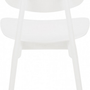 Set de 2 scaune Smilla, alb, 43 x 49cm - Img 6