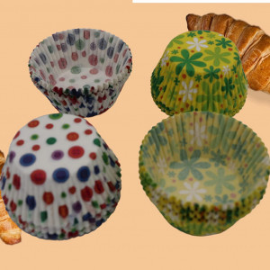 Set de 200 forme de briose de unica folosinta Mypicompany, hartie, multicolor, 5 x 3 cm - Img 6