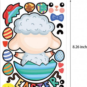 Set de 24 foi cu stickere pentru Paste ZEHOK, vinil, multicolor - Img 2