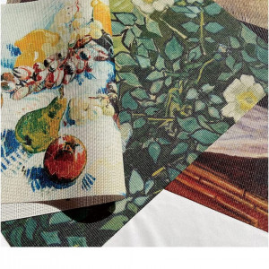 Set de 4 naproane Generic, PVC, multicolor, 45 x 30 cm - Img 4