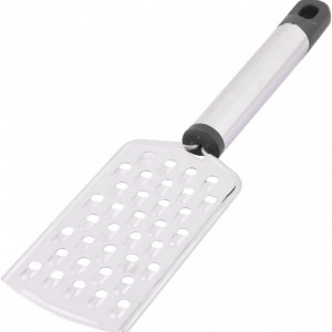 Set de 4 razatoare Sourcing Map, otel inoxidabil/plastic, argintiu/negru, 23,5 x 6 x 1,9 cm - Img 2