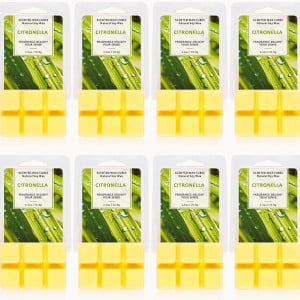 Set de 48 cuburi de ceara parfumata SCENTORINI, citronella - Img 1