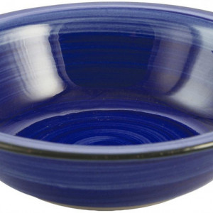 Set de 5 farfurii de supa Baita, albastru, 22 x 6 cm