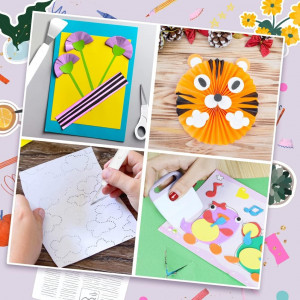 Set de 6 instrumente pentru proiecte DIY HZYIQ, ABS/otel inoxidabil, multicolor - Img 3