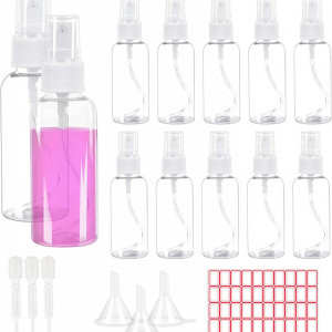 Set de 8 sticlute pentru parfum LANMOK, plastic, 3,5 x 12 cm