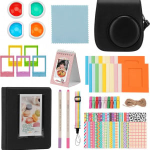 Set de accesorii pentru camera Instax Mini 11 Minahao, plastic, multicolor