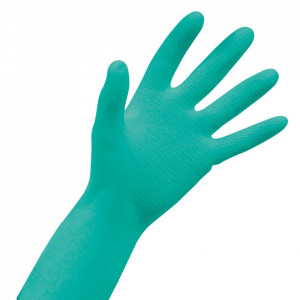 Set Family 12 perechi mănuși Finesse Professional, cauciuc nitril sintetic, bleu - Img 4