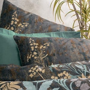 Set husa pilota + fata de perna, satin bumbac 100%, 135x200 cm + 80x80 cm, multicolor - Verificat A · Re-Bloom - Img 3