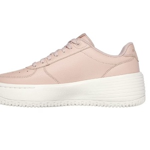 Skechers, Pantofi sport de piele ecologica Grand 92, Piersica, 39, Resigilat, Grad A - Img 4