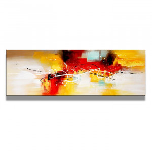 Tablou „Abstract”, multicolor, 40 x 120 cm