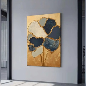 Tablou decorativ canvas, 45x70 cm, panza 100% grosime 3mm, rama lemn pin 100%, multicolor - Verificat A · Re-Bloom - Img 3