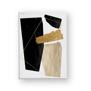 Tablou decorativ canvas 50x70 cm, panza 100%, cadru lemn 100% 2x3 cm, multicolor - Verificat A · Re-Bloom