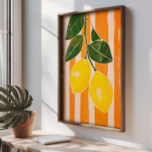 Tablou decorativ Re-Bloom, model lamai, MDF/lemn masiv, multicolor, 35 x 47 x 2 cm - Img 3