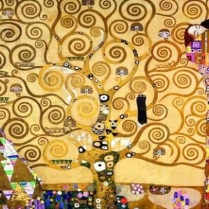 Tablou decorativ Re-Bloom, panza/lemn, multicolor, 50 x 70 cm