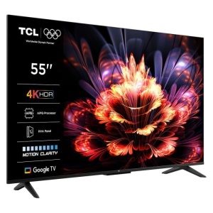 Televizor LED TCL 55V6C, Smart TV, 139 cm, Ultra HD 4K, Google TV, Clasa E