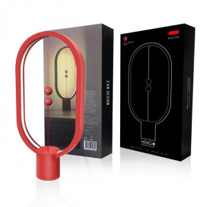 Veioză Heng Balance Ellipse USB, roșu - Img 3