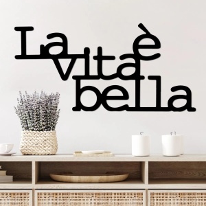 Wallxpert decor de perete metal, 60x30 cm, grosime 1.5mm, 0.411 kg, negru - Verificat A · Re-Bloom - Img 5