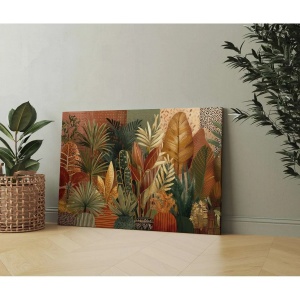 Wallxpert tablou decorativ canvas, 50x70 cm, panza 100%, cadru lemn 100% grosime 2x3 cm, multicolor - Verificat A · Re-Bloom - Img 2
