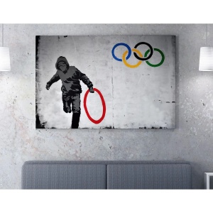 Wallxpert tablou decorativ canvas, 70x100 cm, 50% bumbac/50% poliester, imprimare digitala, cadru lemn 2x3 cm, multicolor - Verificat A · Re-Bloom - Img 3