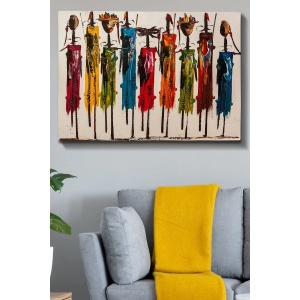 Wallxpert tablou decorativ canvas, 70x100 cm, panza 100%, cadru lemn 100% grosime 3 cm, multicolor - Verificat A · Re-Bloom - Img 5