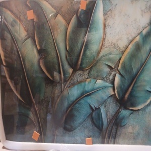Wallxpert tablou din sticla securizata 60x90 cm, sticla calita 4mm, imprimare UV, multicolor - Verificat A · Re-Bloom - Img 6
