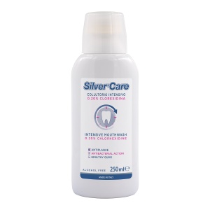 Apa de gura Silver Care actiune antibacteriana Clorhexidina 0.2% 250ml fara Alcool - Img 2