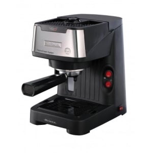 Aparat de cafea Miro Ariete, metal/plastic, negru/argintiu, 850W, 15 bar