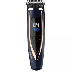 Aparat de tuns BaByliss E879E, autonomie 40 min, afisaj LED, functionare cu fir/fara fir, negru, Resigilat, Grad A