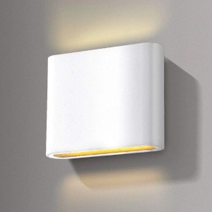 Aplica LED AZzardo Cremona S, 2x3W, 3000K, alb, IP54