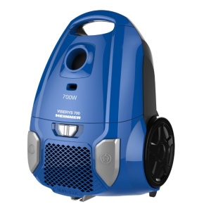 Aspirator cu sac Heinner HVC-MBL1400-V2, 700 W, sac textil, 3 L, putere variabila, HEPA 12, tub telescopic metalic, Albastru, RESIGILAT, 1 AN GARANTIE - Img 4