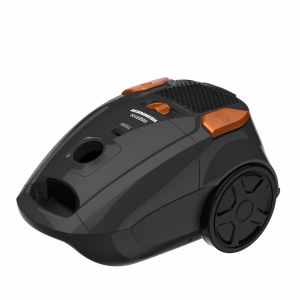 Aspirator cu sac Heinner HVC-MGRY1400-V2, Putere 700W, Sac textil, Capacitate 3L, Putere variabila, Tub telescopic metalic, Negru - Img 4