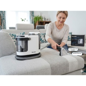 Aspirator cu Spalare si Abur Rovotec EASY WASH, 1700W, Curatare cu apa rece/calda, Abur, 9 accesorii, 15K Pa, Autocuratare, Eliminare Bacterii, Acarieni, Canapea, Mocheta, Geamuri, Bucatarie, Auto - Img 2