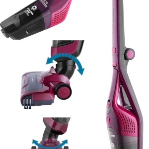 Aspirator vertical si mop 3 in 1 fara fir ECG VT 4620 Hugo, 100 W, baterie Li-Ion 22.2 V, 600 ml