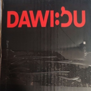 Banda de gard, Protectie vant, DAWIDU, PVC, 35 x 0.19 m, 35 m, Gri, 26 cleme montare, Resigilat, Grad A - Img 5