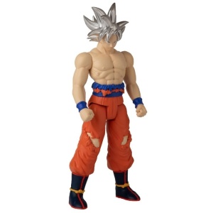 Bandai Dragon Ball Limit Breaker figurina Ultra Instinct Goku, 30cm, 5 puncte articulare, rezistenta, ambalaj grafica japoneza - Verificat A · Re-Bloom - Img 3