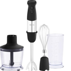 Blender de mana ECG RM 750, 750 W, 2 viteze + TURBO, lame otel inoxidabil - Img 1