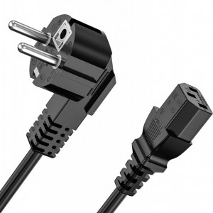 Cablu de alimentare pentru PC Mellbree, negru, 2 m - Img 2