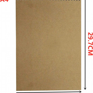 Caiet de desen Dulousia, A4, hartie, alb/maro, 21 x 29,7 cm - Img 3