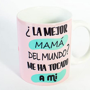 Cana pentru mama TusPersonalizables, ceramica, multicolor, 350 ml - Img 2