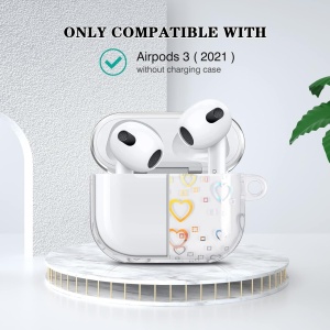 Carcasa de protectie pentru Airpods 3 Newseego, TPU/metal, multicolor