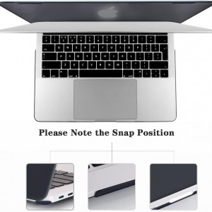 Carcasă MacBook ICasso, plastic, negru, 13 inchi - Img 5