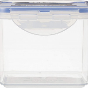 Caserola cu capac pentru alimente Lock, plastic, semitransparent, 680 ml - Img 3