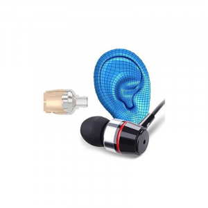 Casti audio cu microfon DAIXI, mufa 3,5 mm, negru - Img 7