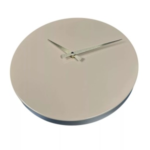 Ceas de perete decorativ 35x35 cm, metal, cappuccino - Verificat A · Re-Bloom